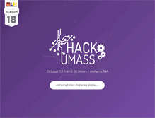 Tablet Screenshot of hackumass.com